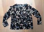 Te koop: Mooi gebloemde blouse van TOM TAILOR MT: S, Zwart, Zo goed als nieuw, Maat 36 (S), Tom Tailor