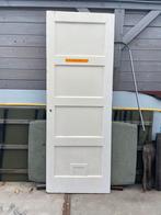Antieke binnendeur 211 x 77.5, Doe-het-zelf en Verbouw, Ophalen, Gebruikt, Minder dan 80 cm, Binnendeur
