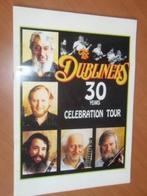 TOURBOOK THE DUBLINERS 30 YEARS PROGRAMMA TOERBOEK, Verzenden, Zo goed als nieuw, Boek, Tijdschrift of Artikel