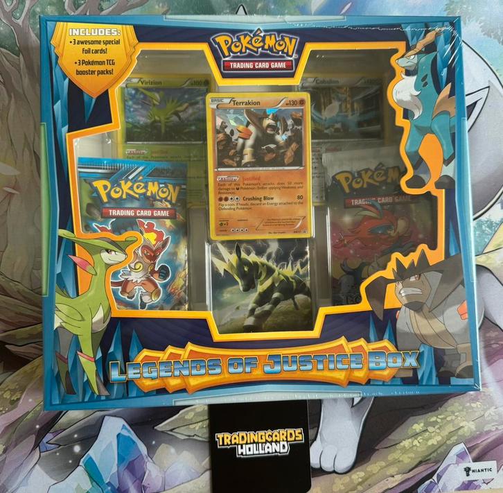 Pokemon Legends of Justice Box 3 Black White Packs Sealed, Hobby en Vrije tijd, Verzamelkaartspellen | Pokémon, Nieuw, Booster