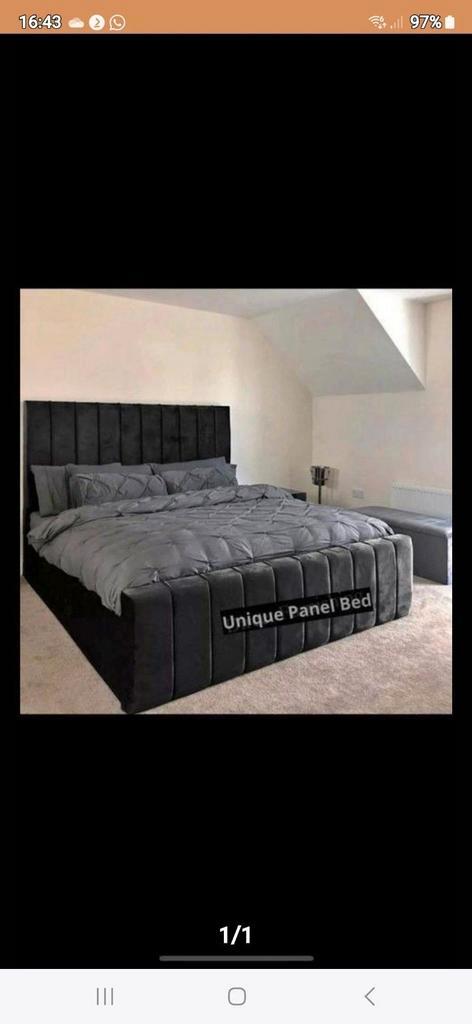 Luxe Panel Line bed met matras te koop  Verkrijgbaar in alle, Kinderen en Baby's, Kinderkamer | Bedden, Nieuw, Ophalen of Verzenden