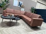 ZGAN Industriële Kapenga Lederen Hoekbank -Cognac- 248 x 248, Ophalen, Stoere Industriële Cognac Hoekbank Microleer Leer Kwaliteit