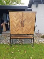 Visgraat houten kast, Huis en Inrichting, 100 tot 150 cm, Eikenhout, 150 tot 200 cm, 25 tot 50 cm