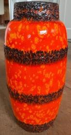 Retro  vaas keramiek vintage design van Scheurich, Overige kleuren, Aardewerk of Porselein, Ophalen of Verzenden, Zo goed als nieuw