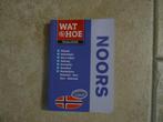 wat en hoe taalgids Noors, Noorwegen, Boeken, Ophalen of Verzenden, Europa, Reisgids of -boek, Overige merken