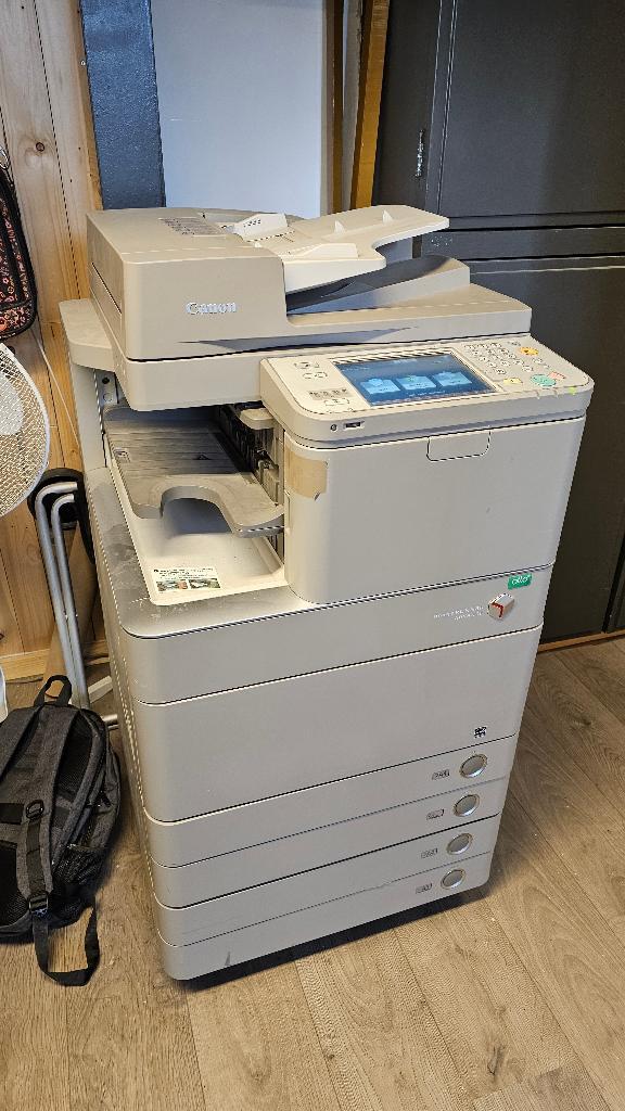 Kopieermachine Canon C5235i, Computers en Software, Printers, Gebruikt, Kopieermachine, Laserprinter, Faxen, Kleur printen, Kopieren