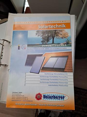 6 collectoren van zonneboiler beschikbaar voor biedingen