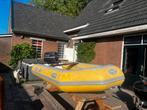 Mooie stevige RIB met een door rvs verstevigde spiegel, Watersport en Boten, Rubberboten, Gebruikt, Benzine, Minder dan 70 pk