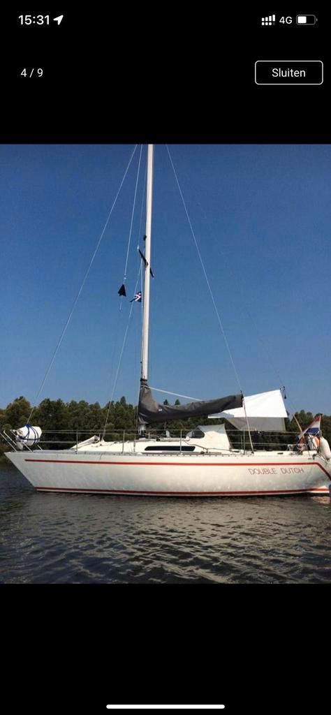 Colvic UFO 31 1980, Watersport en Boten, Kajuitzeilboten en Zeiljachten, Gebruikt, Tourjacht of Cruiser, Polyester, 9 tot 12 meter