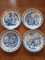 Delfs blauwe borden, Antiek en Kunst, Ophalen of Verzenden
