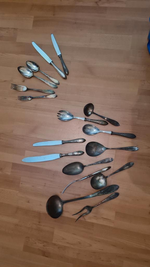 Zilveren Bestek Sola 100 - Set, Antiek en Kunst, Antiek | Bestek, Ophalen of Verzenden