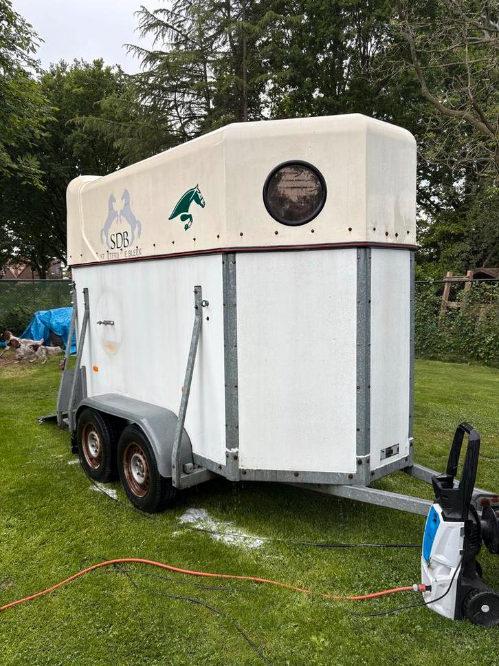 Paardentrailer te koop, Auto diversen, Aanhangers en Bagagewagens, Gebruikt, Ophalen