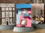 Vintage menukaart houders sourcy, Ophalen of Verzenden