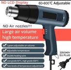 Hete Lucht Pistool 2500W - 60-600C Instelbaar, Ophalen of Verzenden, Nieuw