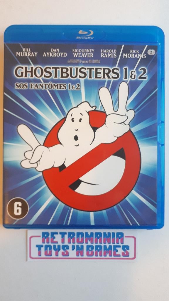 blu-ray - ghostbusters 1 & 2, Cd's en Dvd's, Blu-ray, -, Verzenden, -, Actie