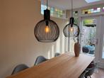 Hanglampen: modern design, zwart metaal, Huis en Inrichting, Ophalen, Zo goed als nieuw, Metaal, Minder dan 50 cm
