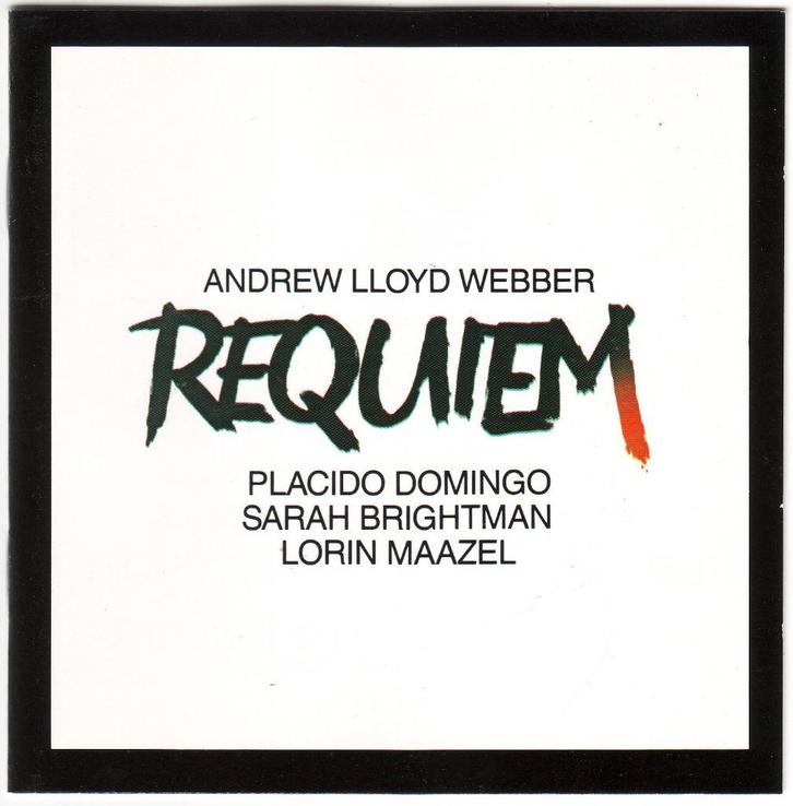 Andrew Lloyd Webber: Requiem, Cd's en Dvd's, Cd's | Klassiek, Zo goed als nieuw, Vocaal, Modernisme tot heden, Met libretto, Ophalen of Verzenden