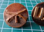 WWII - US Infantry - I-Company - Collar Disc devices, Verzamelen, Militaria | Tweede Wereldoorlog, Verzenden, Landmacht, Amerika