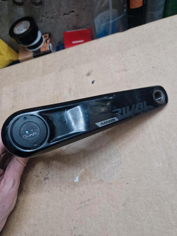 SRAM Rival D1 Powermeter Crank 172.5mm, Fietsen en Brommers, Fietsonderdelen, Gebruikt, Racefiets, Crankstel of Pedalen, Ophalen of Verzenden