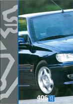 Brochure Peugeot 406 1996, Ophalen of Verzenden, Gelezen, Peugeot