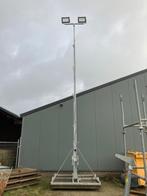 Lichtmast telescopisch / uitschuifbaar 3 - 10,5 meter, Ophalen, Gebruikt