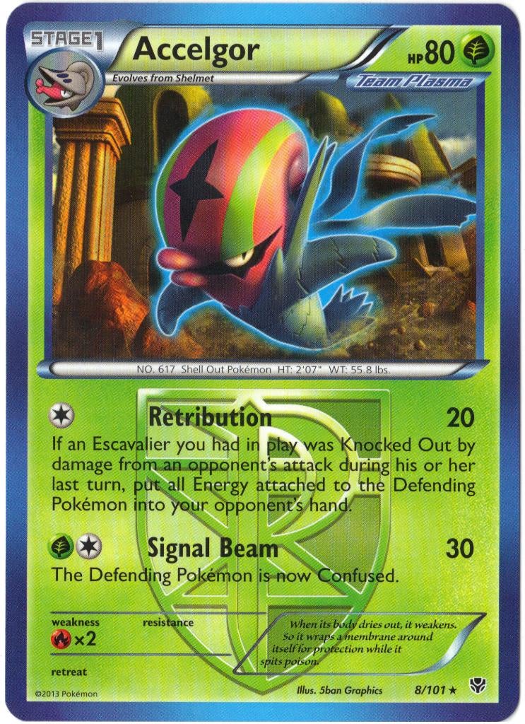 Plasma Blast,  Accelgor [rare] 8/101, Verzenden, Nieuw, Losse kaart