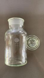 Oude apothekers pot glas, Antiek en Kunst, Curiosa en Brocante, Ophalen of Verzenden