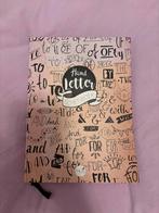 Handletter schetsboek van Mus - zo goed als nieuw, Ophalen of Verzenden, Gebruikt, Papier, Schets- of Tekenboek