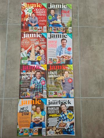 7 x Jamie magazine + 1 jaarboek beschikbaar voor biedingen