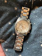 Michael Kors horloge zilver, Sieraden, Tassen en Uiterlijk, Horloges | Dames, Met strass, Overige merken, Zo goed als nieuw, Zilver