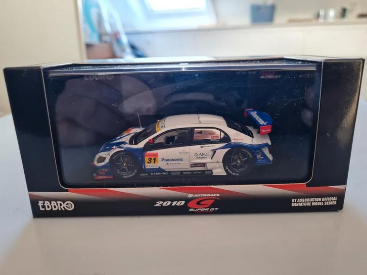 Toyota Corolla Axio Super GT 300 2010 1:43 ( Ebbro), Hobby en Vrije tijd, Modelauto's | 1:43, Nieuw, Auto, Overige merken, Ophalen of Verzenden