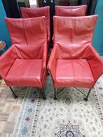 Set van 4  Chaplin eetkamer stoelen Montis, Huis en Inrichting, Stoelen, Ophalen, Gebruikt, Metaal, Vier