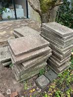 Gratis grindtegels: 46 hele + 16 kleine (11,5m2), Tuin en Terras, Ophalen, Gebruikt, 10 m² of meer, Grind