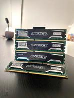Ballistix Sport DDR3 16GB (4x4GB) RAM Geheugen, Computers en Software, RAM geheugen, Gebruikt, 8 GB, DDR3, Ophalen of Verzenden