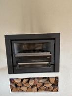 Flam kachel bbq deur, Huis en Inrichting, Ophalen, Houtkachel, Zo goed als nieuw, Inbouw
