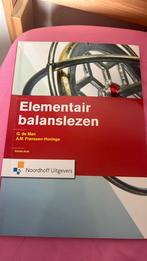 Elementair balanslezen 4e druk, Ophalen, Zo goed als nieuw, HBO