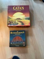 Catan basisspel en de ruimteschepen van Catan, Hobby en Vrije tijd, Gezelschapsspellen | Bordspellen, Ophalen of Verzenden, Zo goed als nieuw