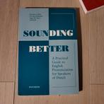 Sounding Better - Engelse Uitspraak voor Nederlanders, Boeken, Beverley Collins, S.P. den Hollander, Inger M. Mees, Jill Rodd