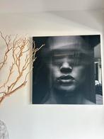 Cobra Art geblindoekte vrouw, Nieuw, Ophalen of Verzenden, Schilderij, 75 tot 100 cm