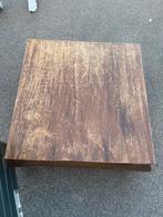 Teak houten opiumtafel 98cmx100cm, Huis en Inrichting, Tafels | Salontafels, Ophalen, 100 tot 150 cm, Teakhout, 50 tot 100 cm