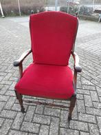 Nette noten klassieke fauteuile met webbing rug en los kusse, Antiek en Kunst, Ophalen