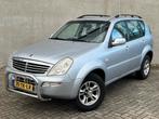 Goedrijdende SSangYong Rexton RJ 230 LPG G3 GAS/Automaat/APK, Auto's, Automaat, Stof, Zwart, 4 cilinders