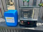 Petroleum kachel zgan met een kan geurloze petroleum, Huis en Inrichting, Kachels, Ophalen of Verzenden, Zo goed als nieuw, Overige brandstoffen