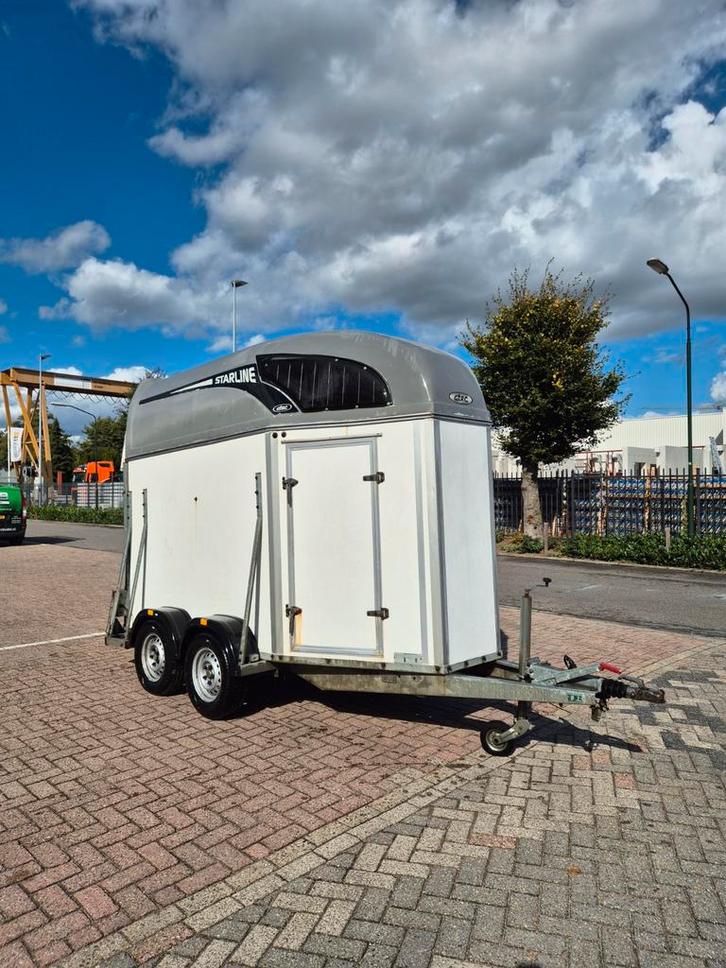1,5 paardentrailer - nette staat, Dieren en Toebehoren, Paarden en Pony's | Overige Paardenspullen, Ophalen