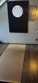 Dartbord installatie compleet, Ophalen, Zo goed als nieuw, Dartbord