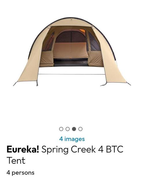 Eureka spring creek 4 btc, Caravans en Kamperen, Tenten, tot en met 4, Gebruikt, Ophalen