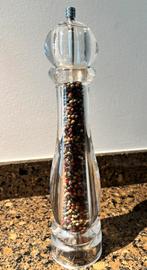 Pepermolen - Transparant, Huis en Inrichting, Keuken | Keukenbenodigdheden, Ophalen of Verzenden, Zo goed als nieuw