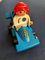 Duplo race auto met coureur set 2609, Kinderen en Baby's, Speelgoed | Duplo en Lego, Ophalen, Zo goed als nieuw, Complete set