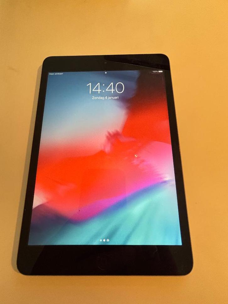 iPad Mini 2 Space Gray 64 GB WiFi + Cellular, Computers en Software, Apple iPads, Gebruikt, Apple iPad Mini, 8 inch, 64 GB, Grijs