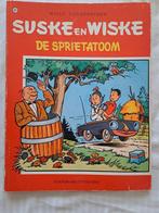 Suske en Wiske 107 De sprietatoom, Gelezen, Willy. Van der steen, Ophalen of Verzenden, Eén stripboek